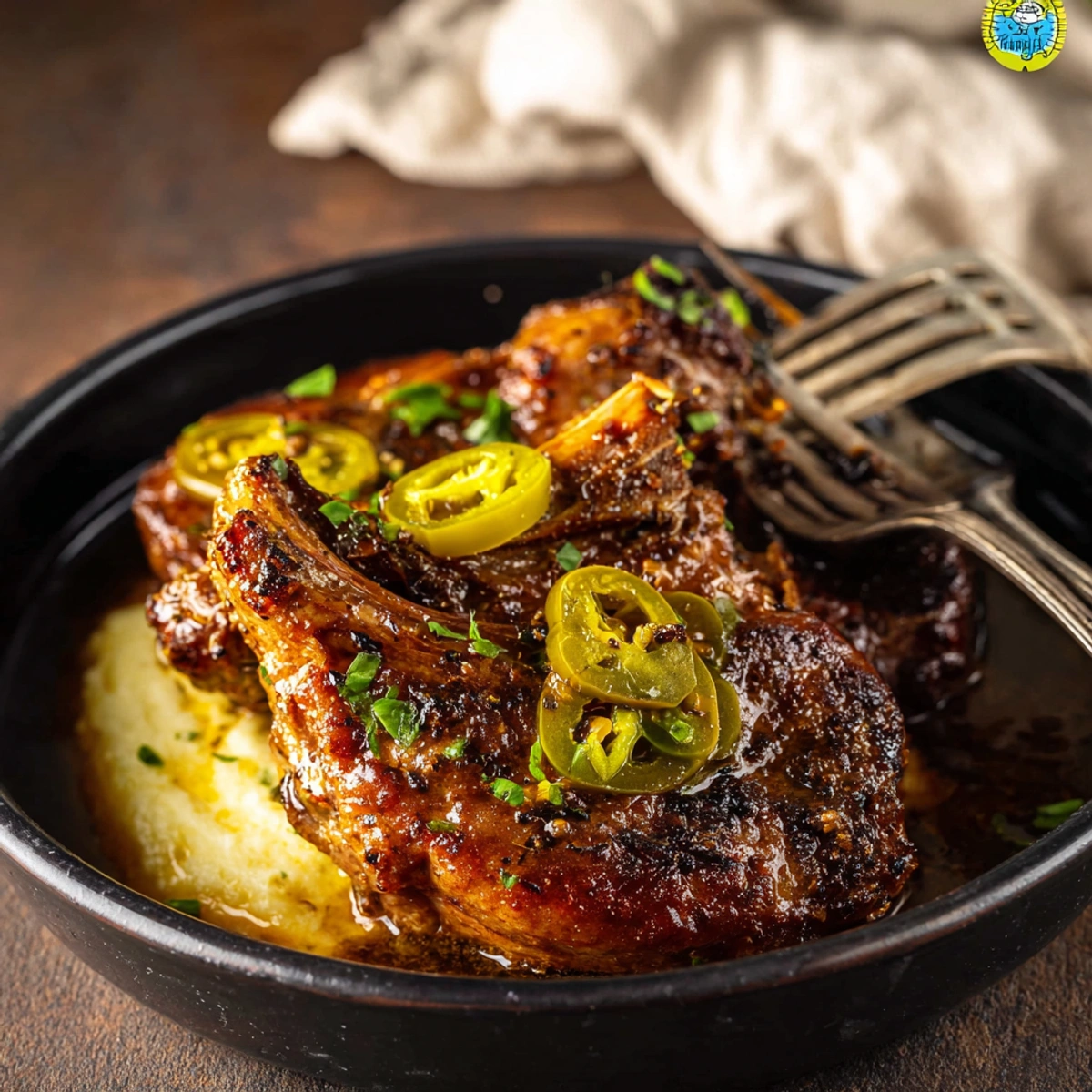 Tender Crock Pot Mississippi Lamb Chops - Image 1