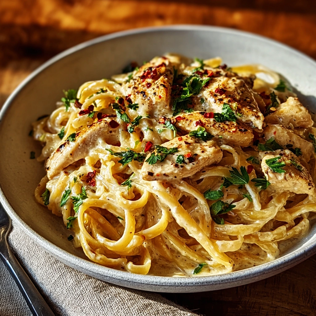 Smoky Cowboy Butter Chicken Linguine - Image 1