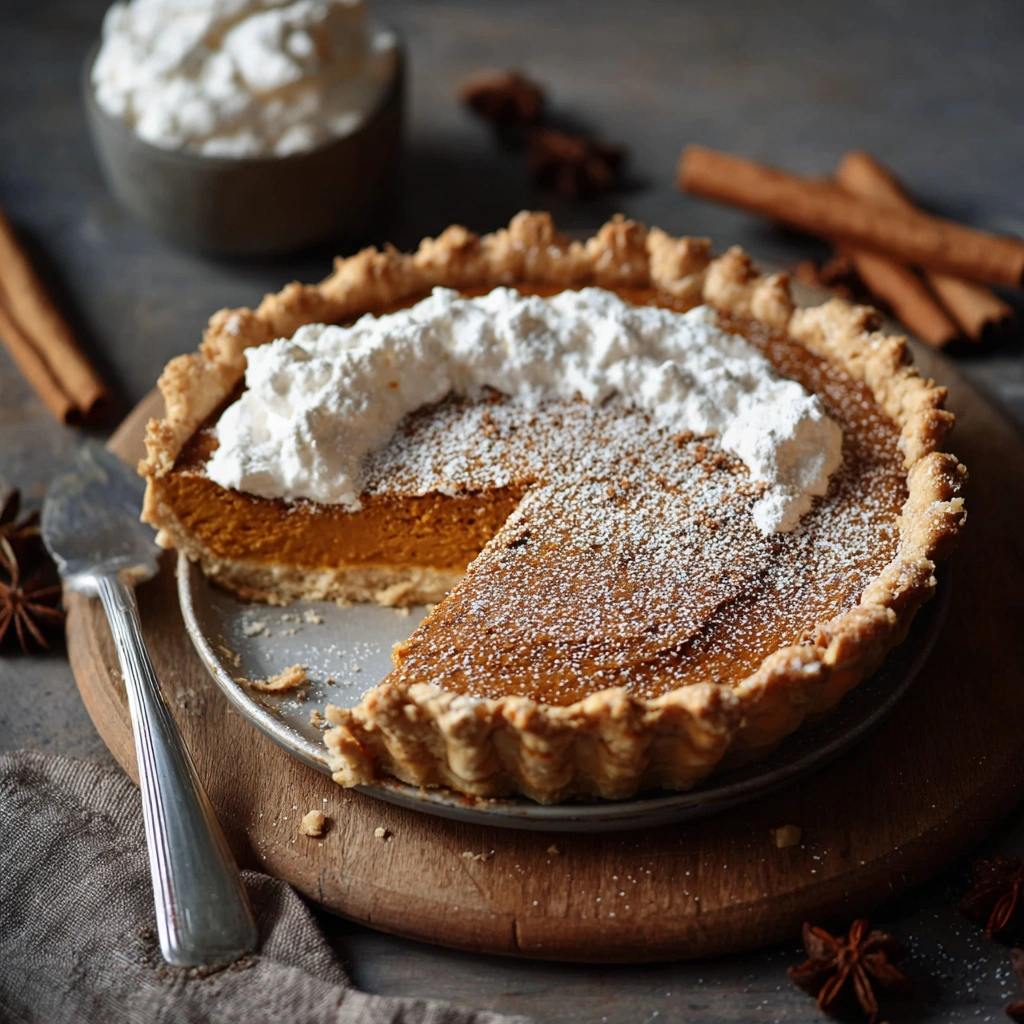 Classic Pumpkin Pie Recipe: Rich, Smooth Autumn Treat - Image 1