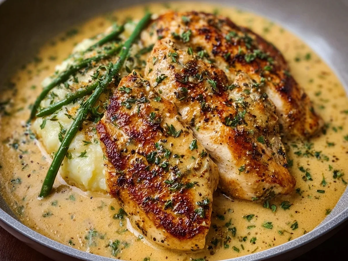 30-Min Creamy Garlic Parmesan Chicken Breast - Image 1