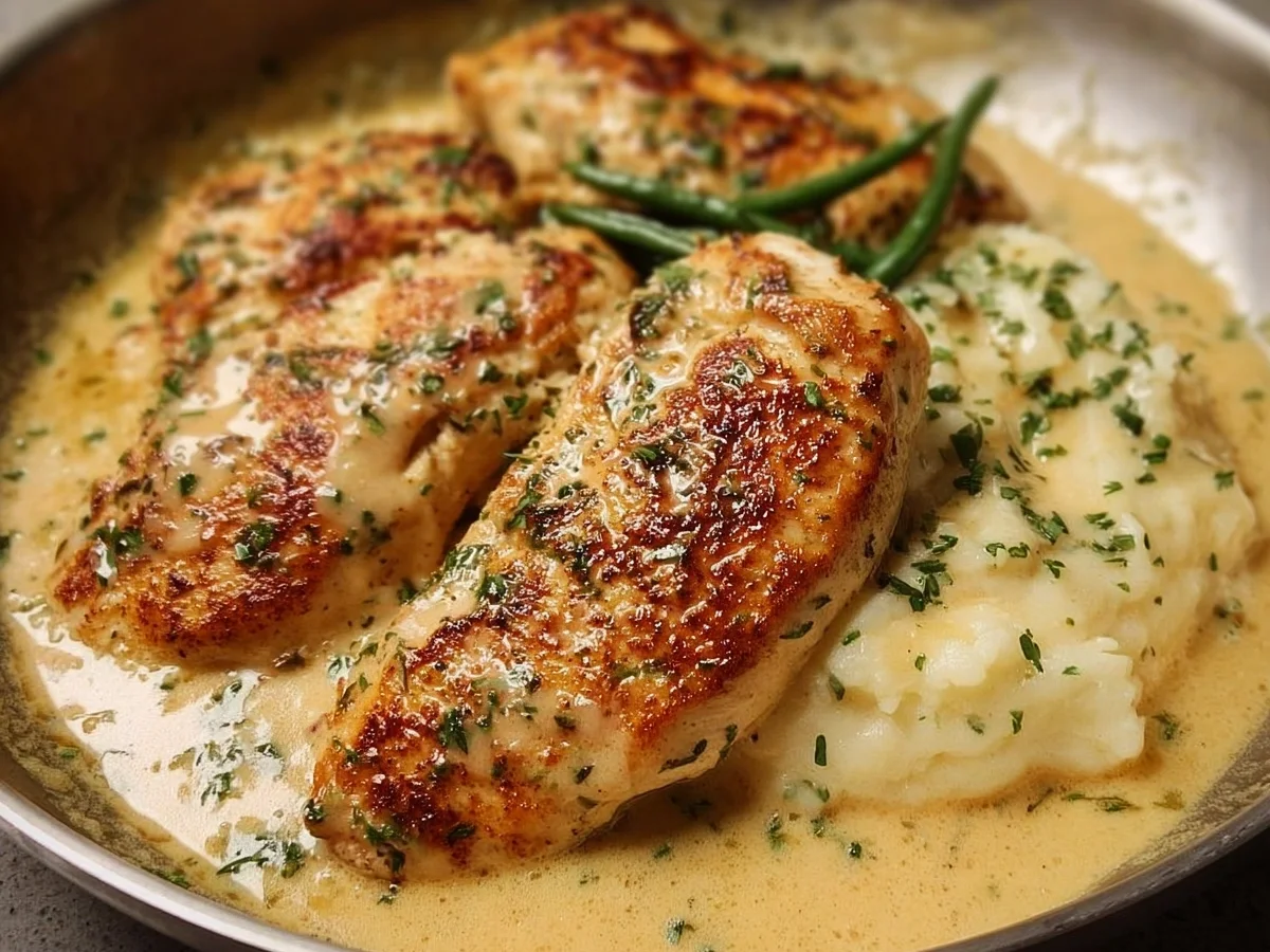 30-Min Creamy Garlic Parmesan Chicken Breast - Image 2