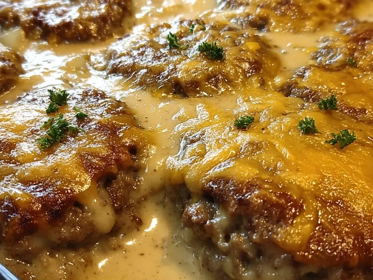 Amish Hamburger Steak Bake: Hearty Comfort Dinner - Image 2