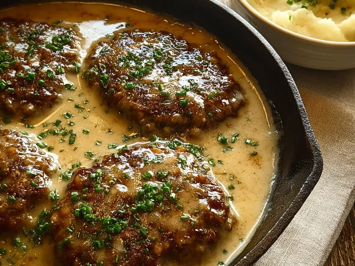 Amish Hamburger Steak Bake: Homestyle Comfort Casserole - Image 1