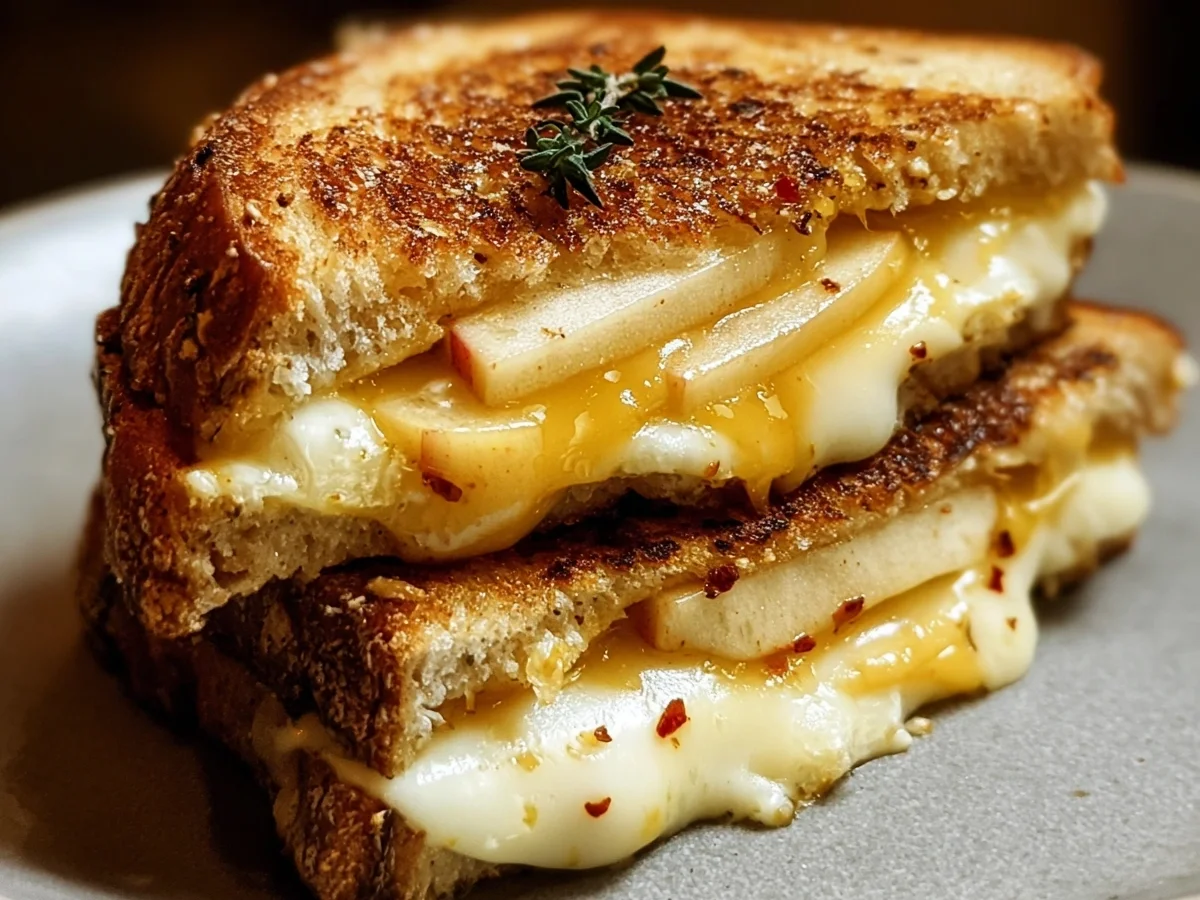 Apple Brie Grilled Cheese Sandwich Recipe - Image 2