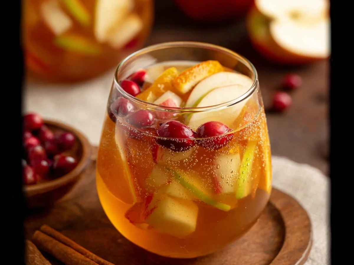 Apple Cider Sangria Recipe: Fall Flavors in a Glass - Image 1