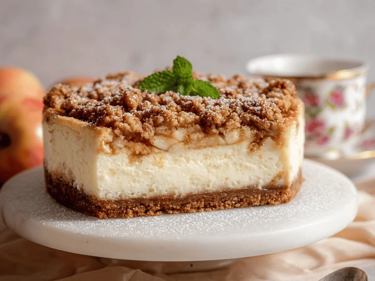 Apple Crumble Cheesecake Recipe: My Favorite Fall Treat - Image 2