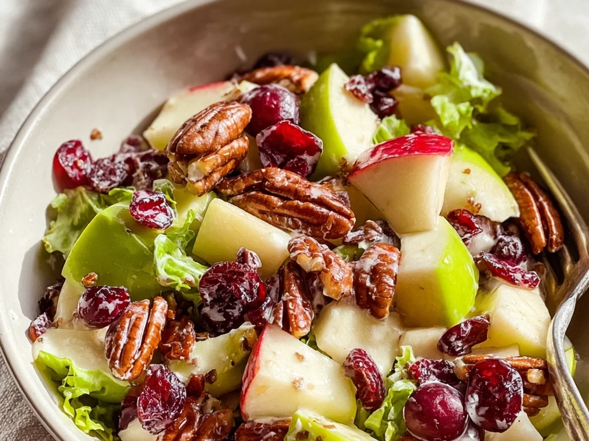 Apple Salad Recipe: Fresh & Crunchy Side Dish - Image 1