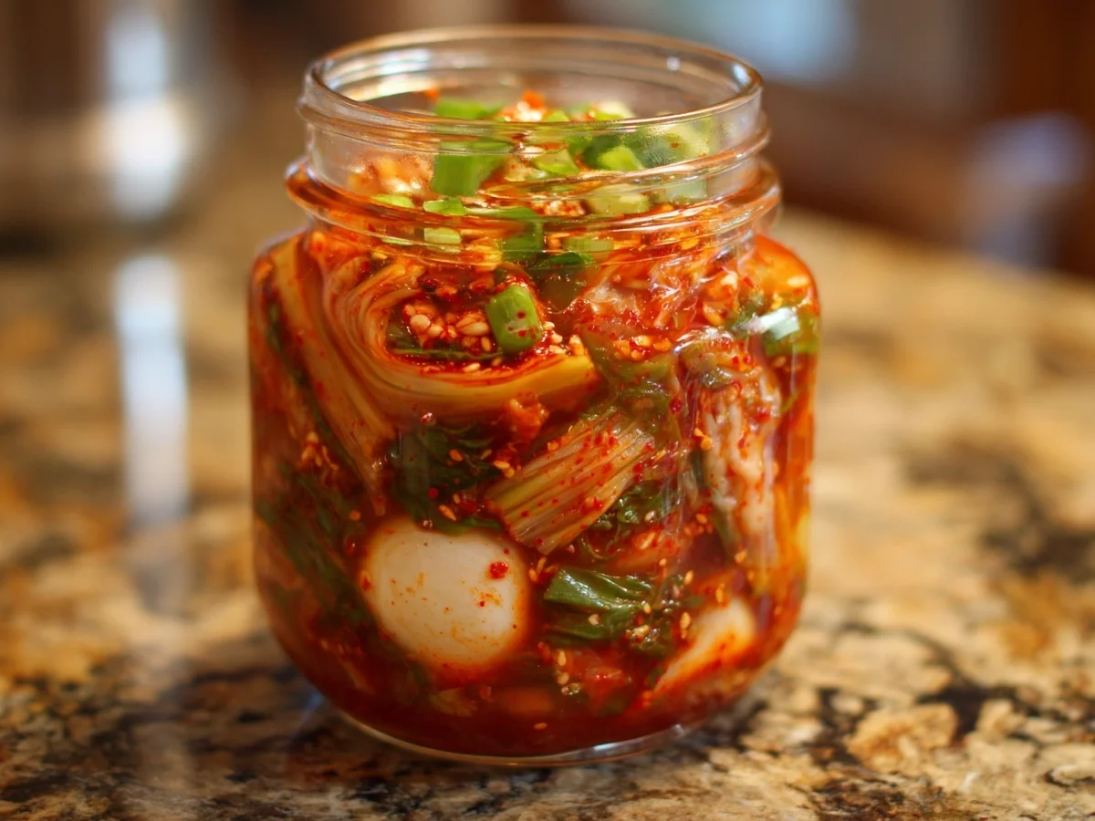 Authentic Korean Kimchi: Fermented Cabbage Recipe - Image 2