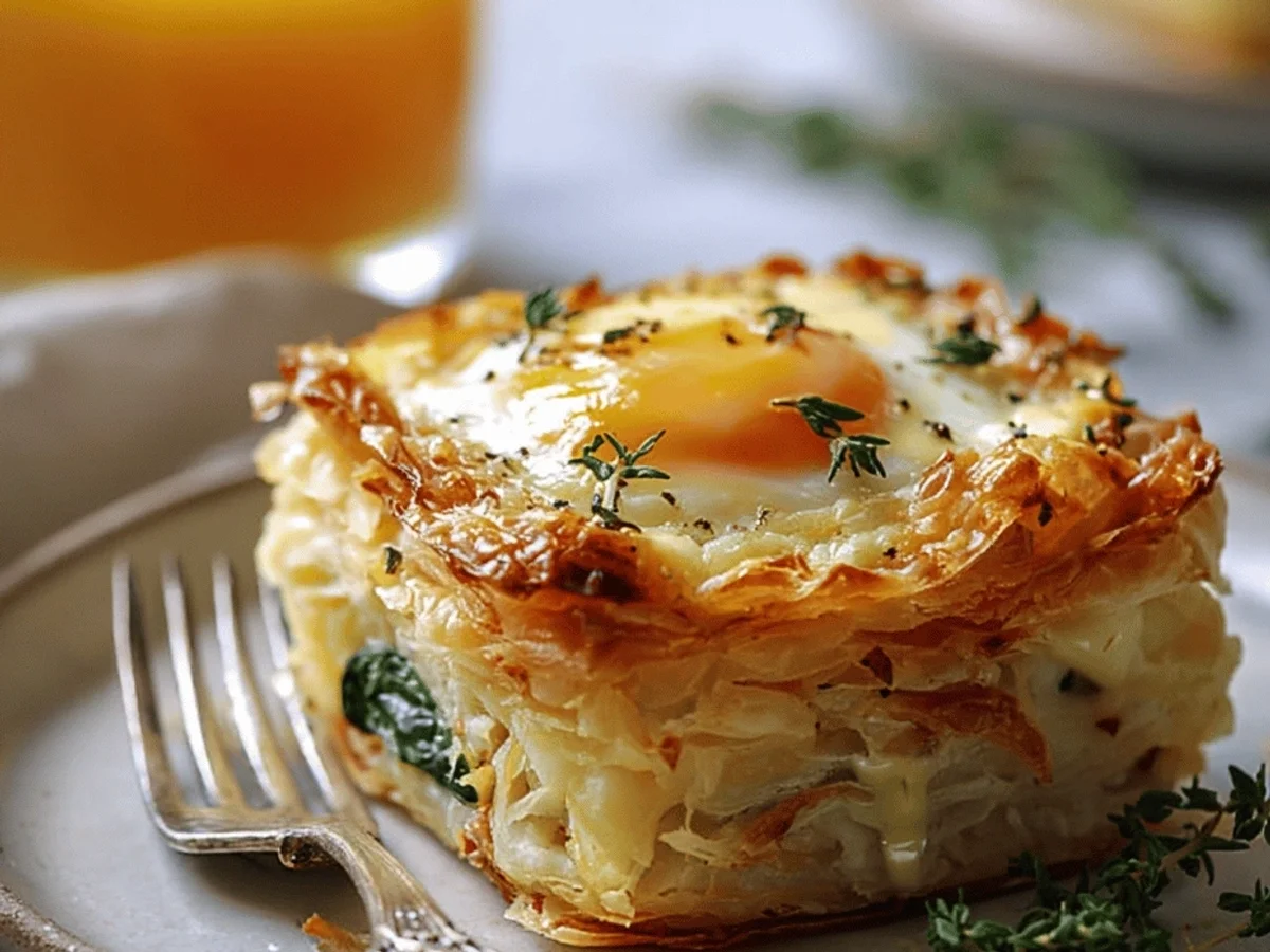 Baked Eggs Napoleon: Easy Brunch Perfection - Image 2