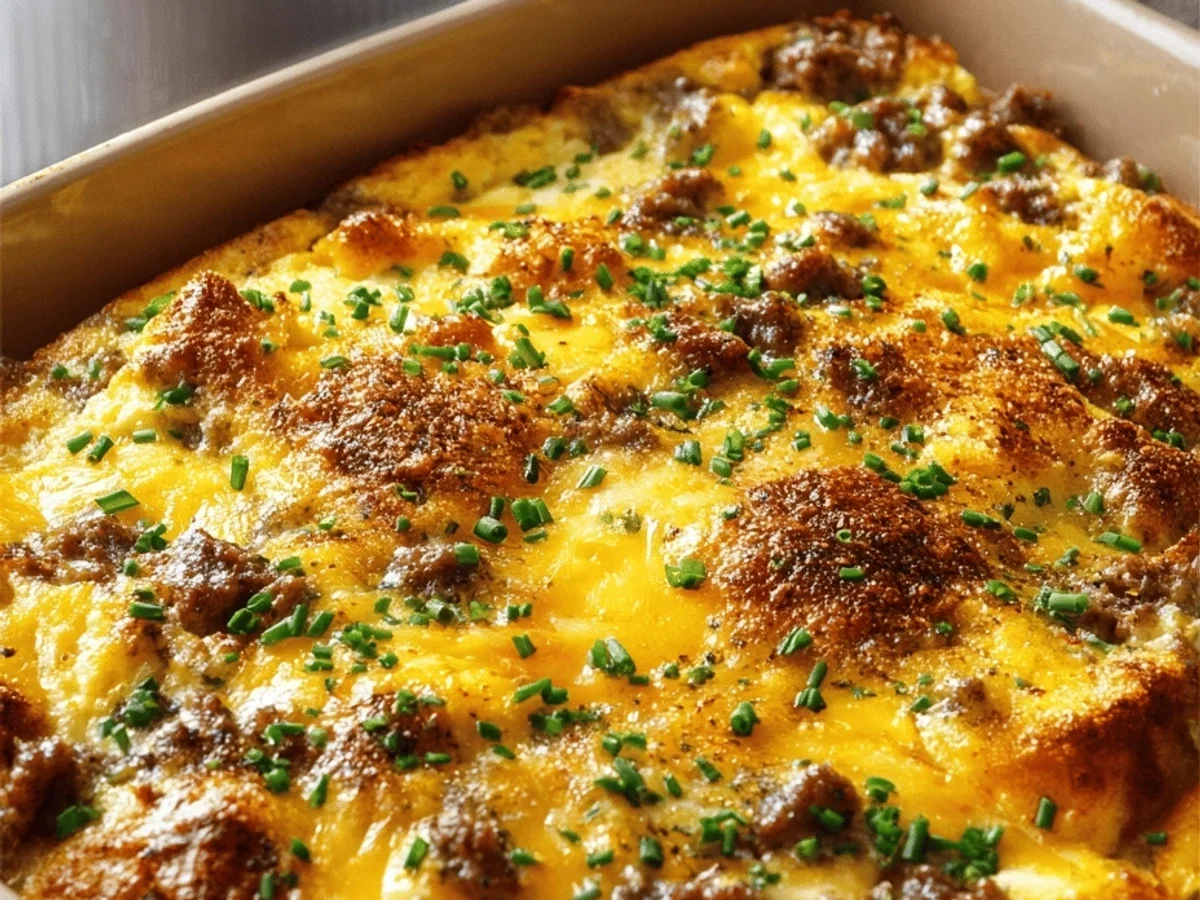 Beef Breakfast Casserole: Easy, Hearty & Delicious - Image 2