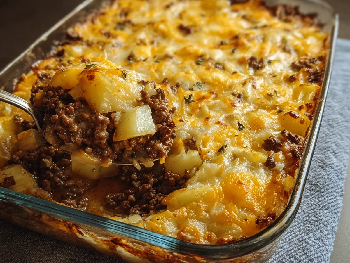 Beef Pineapple Sauerkraut Casserole Bake - Image 2