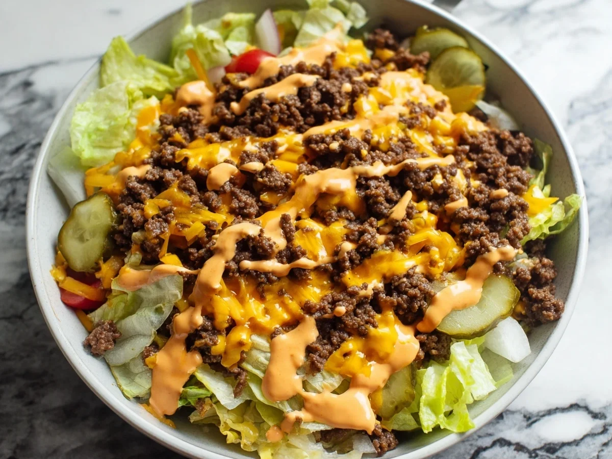 Big Mac Salad: Classic Flavor, No Bun Needed - Image 2