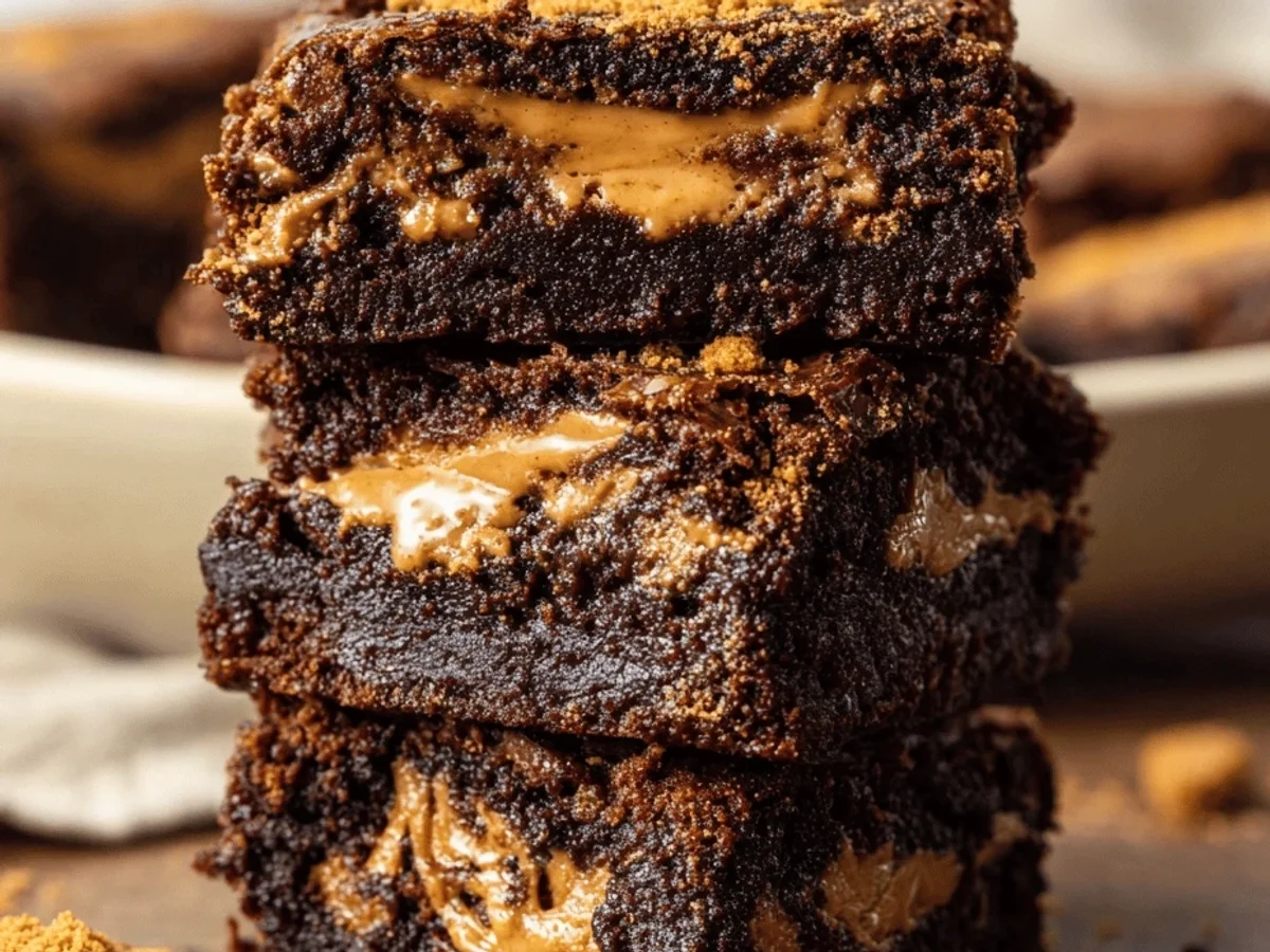 Biscoff Brownies: Delicious Cookie Butter Treat - Image 1