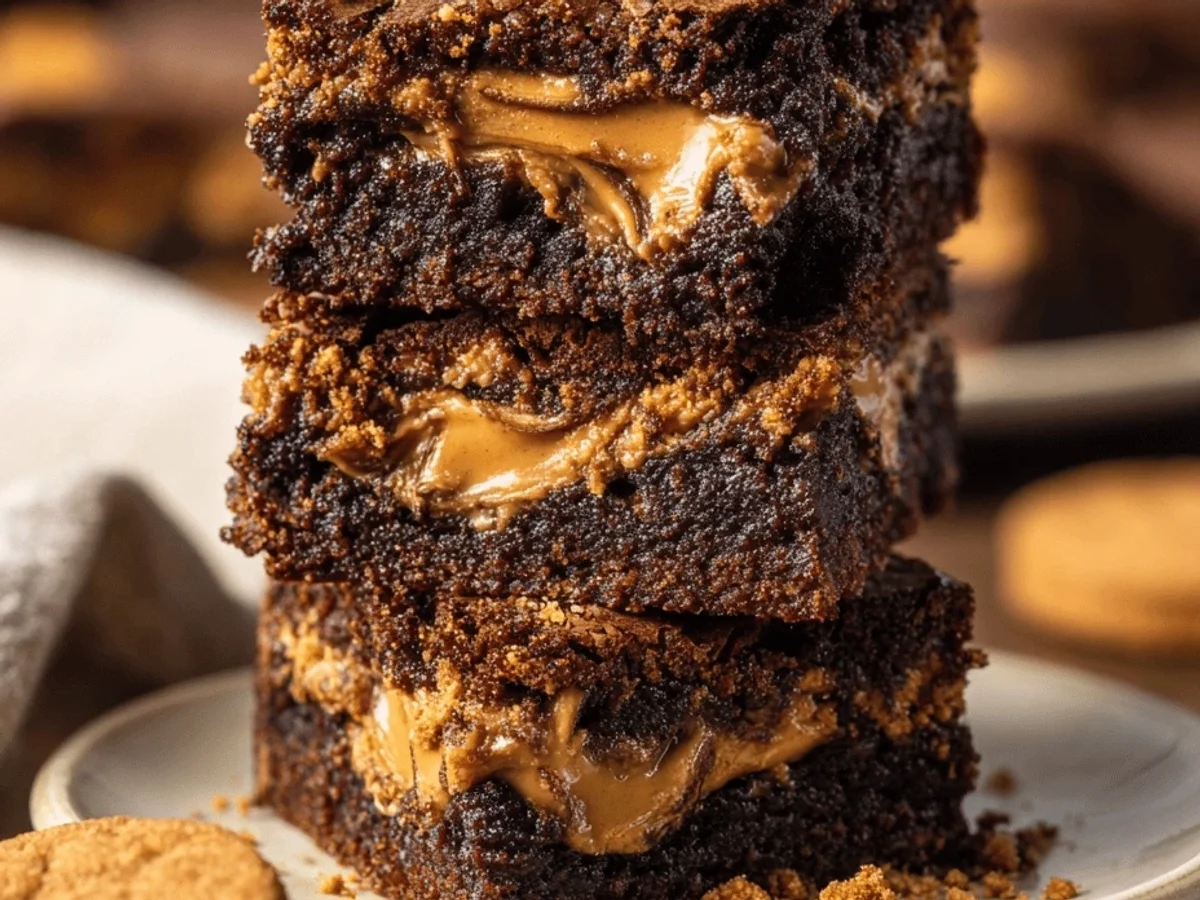 Biscoff Brownies: Delicious Cookie Butter Treat - Image 2