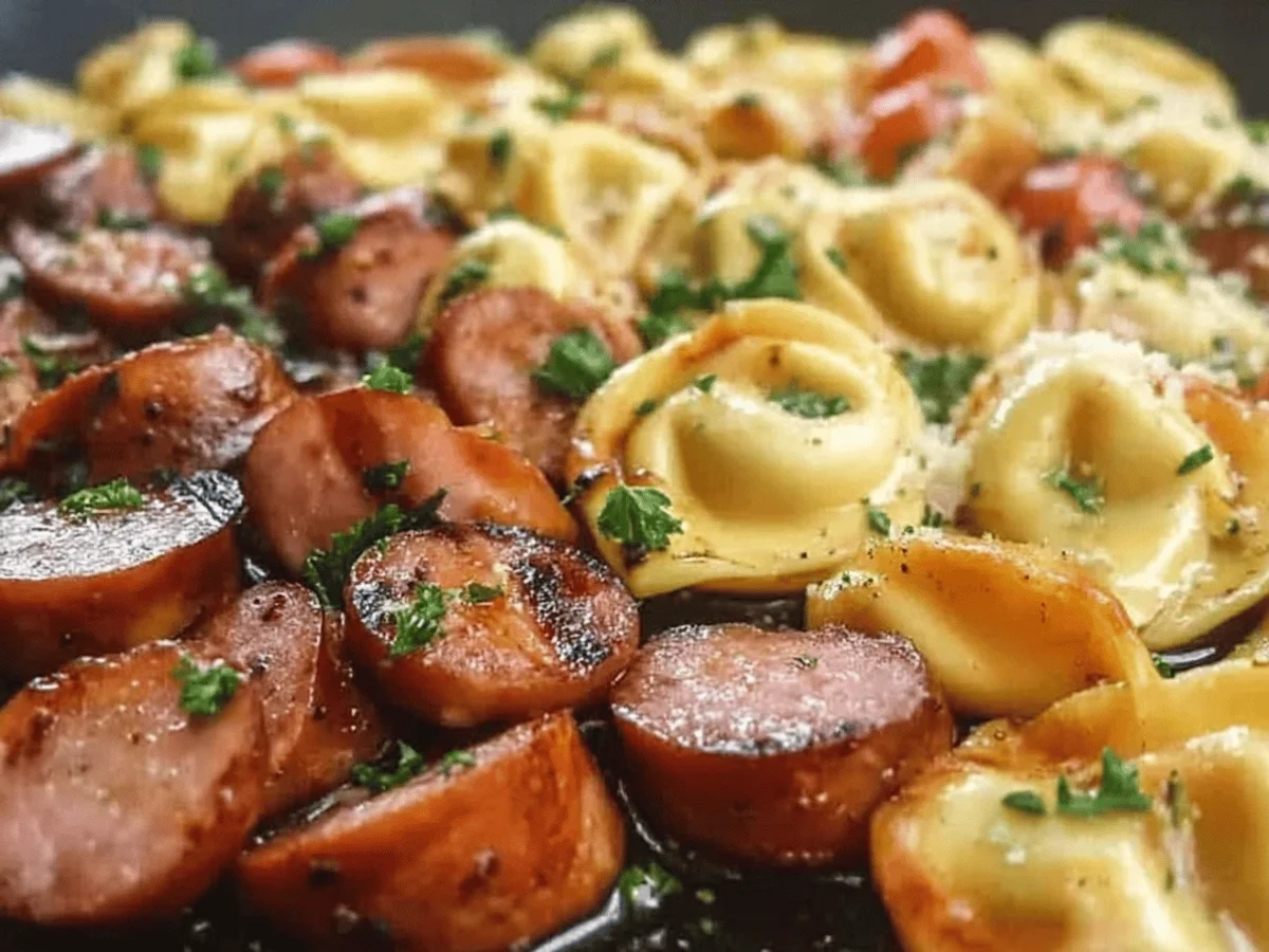 Blackstone Grilled Kielbasa Tortellini Recipe - Image 1