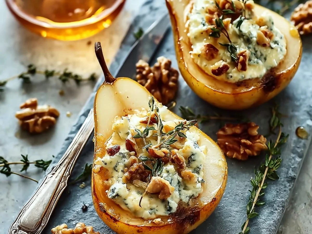 Blue Cheese Stuffed Pears: Savory Bites for Any Gathering - Image 2