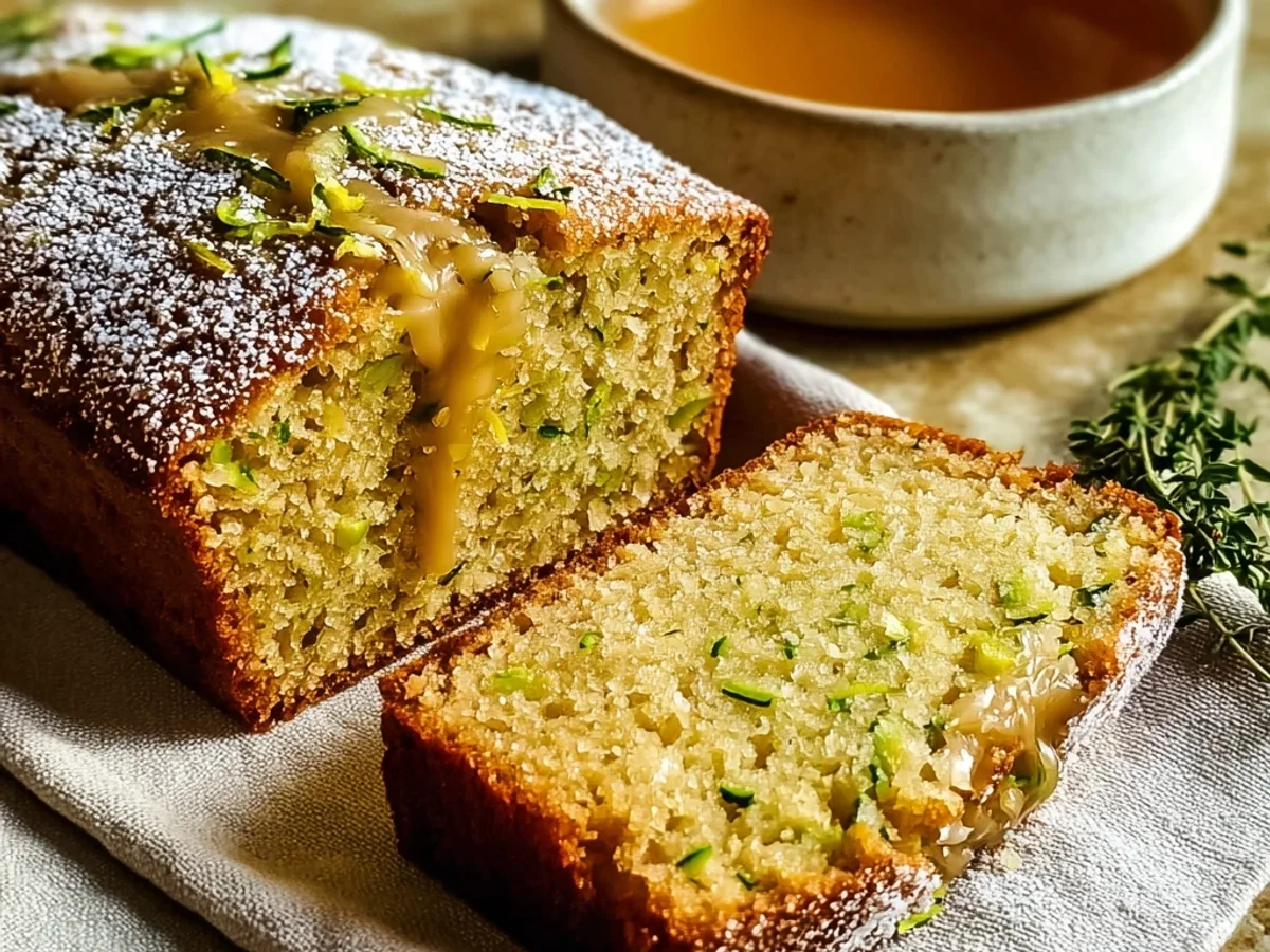 Bright Lemon Zucchini Bread: A Moist Loaf Recipe - Image 3
