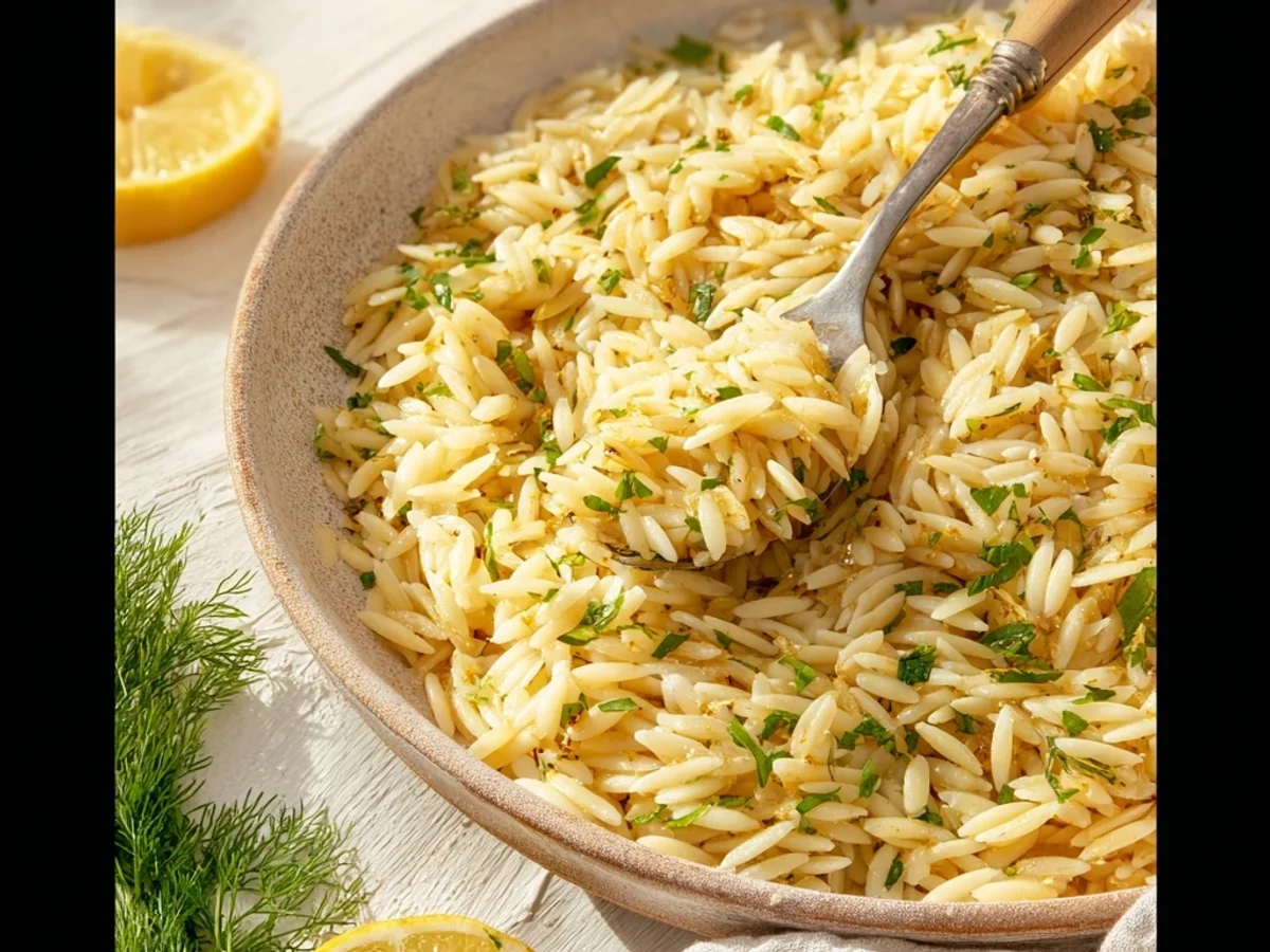 Bright & Zesty Lemon Orzo: Sunshine in a Bowl - Image 2
