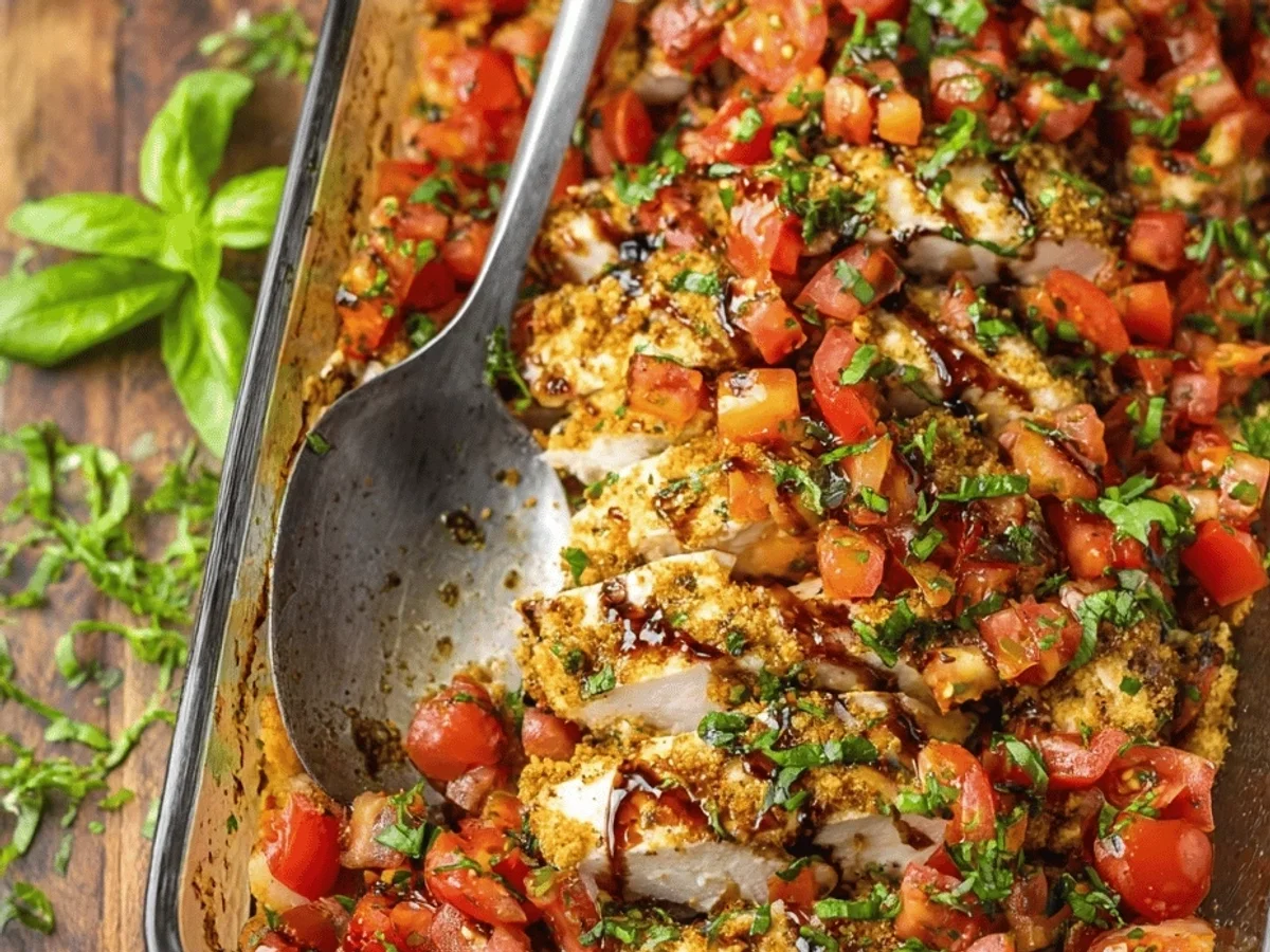 Bruschetta Chicken Bake: My Go-To Easy Weeknight Meal - Image 2