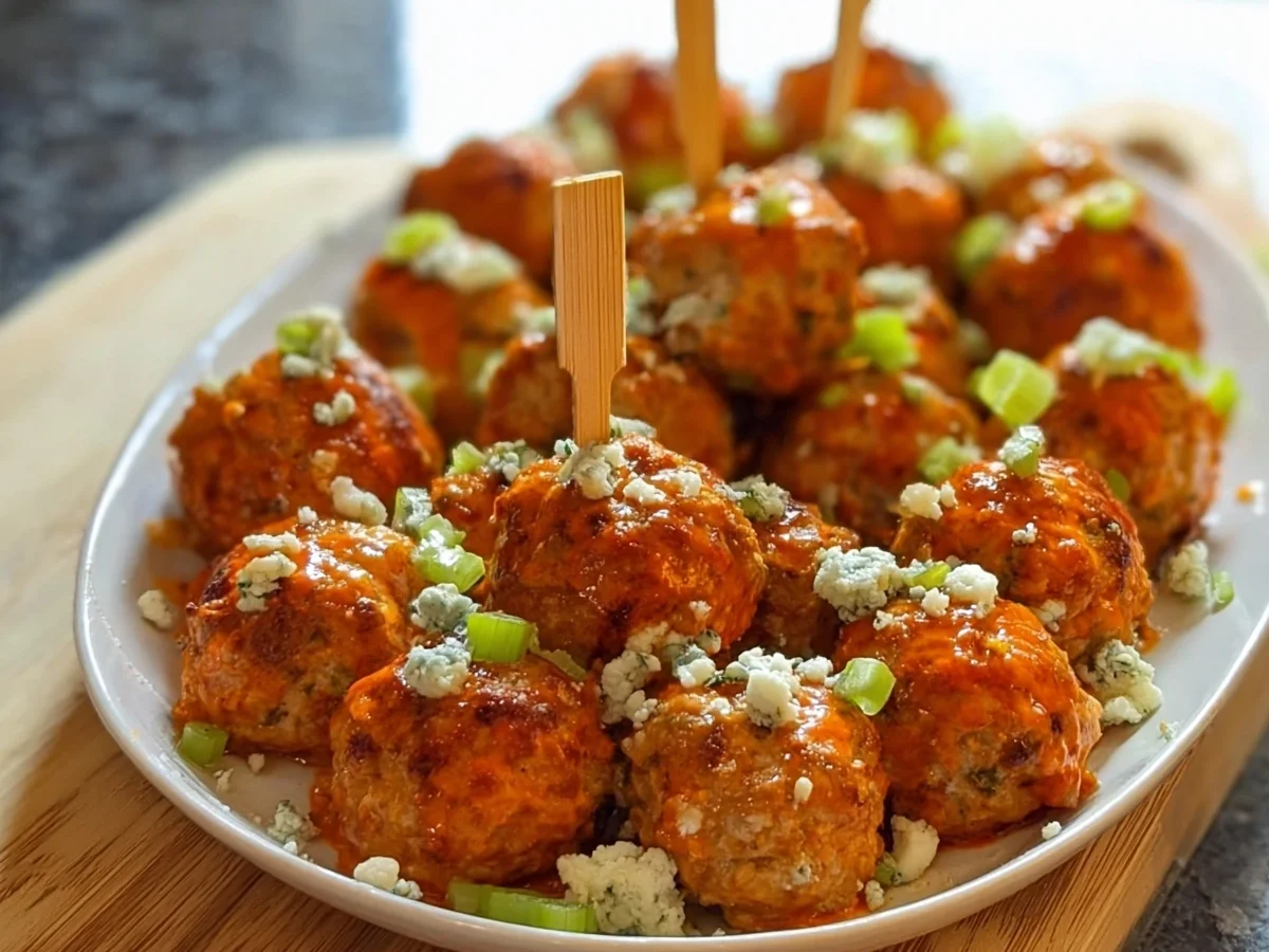 Buffalo Chicken Meatballs: Spicy Appetizer or Meal - Image 2