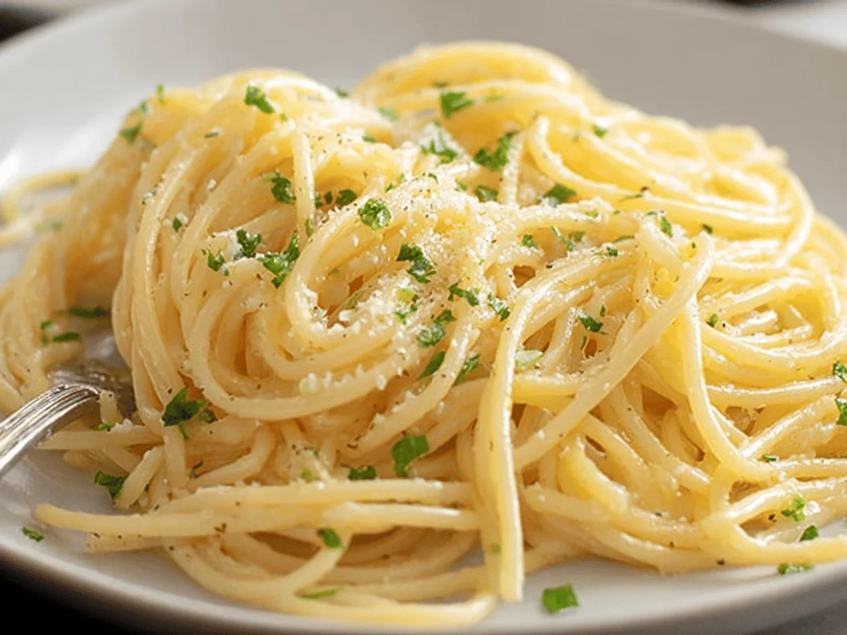 Butter Garlic Pasta Recipe - Simple and Delicious! - Image 1
