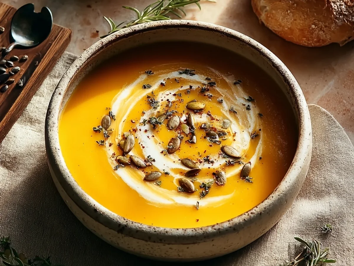 Butternut Squash Soup Recipe: Velvety Homemade Flavor - Image 2