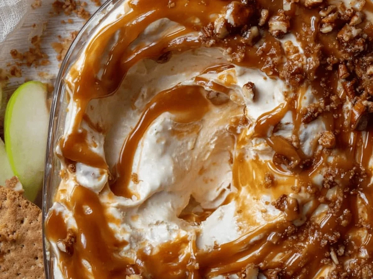 Caramel Apple Cheesecake Dip: Easy Dessert Recipe! - Image 2