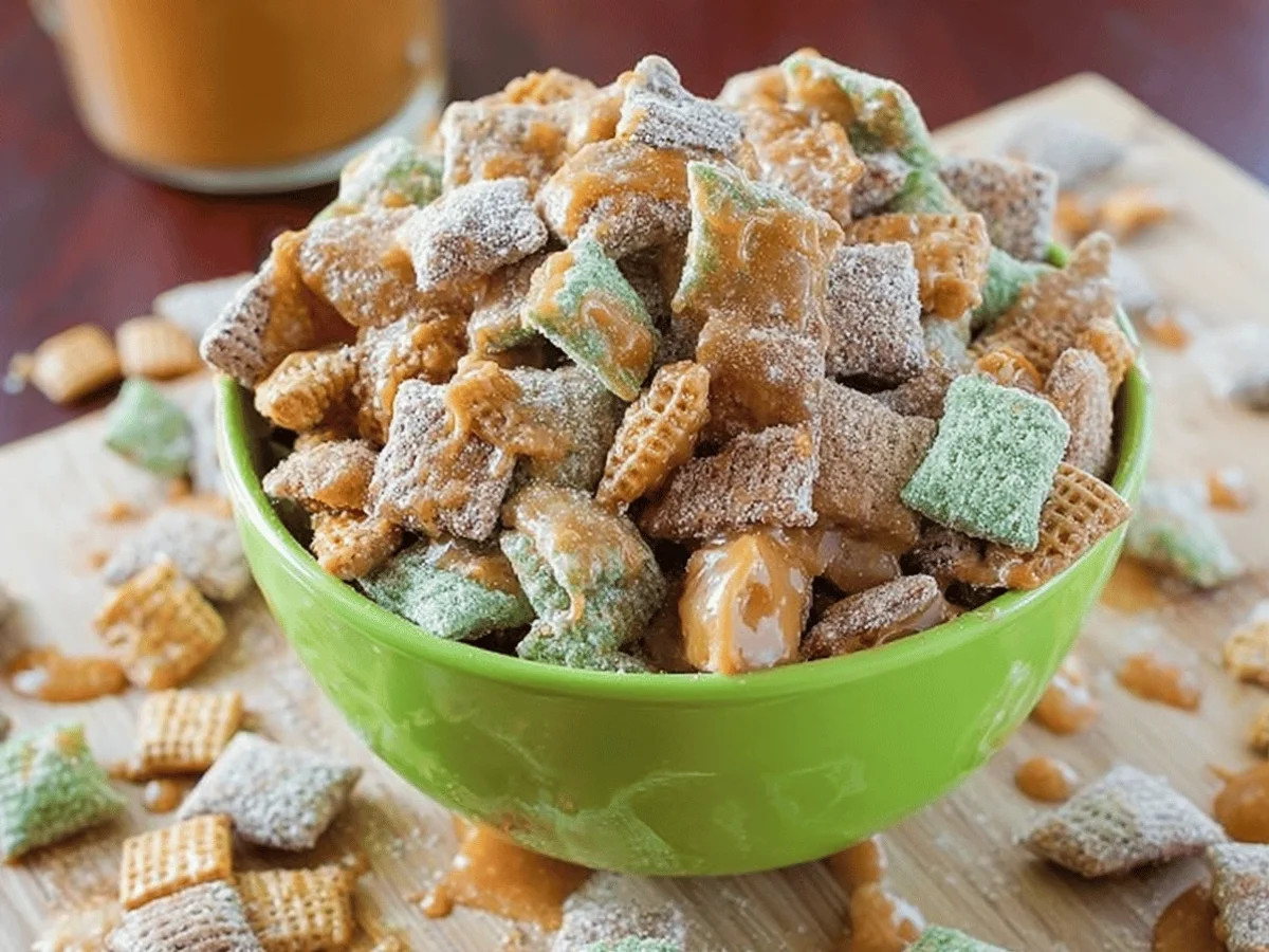 Caramel Apple Puppy Chow Recipe: A Sweet Fall Treat - Image 2
