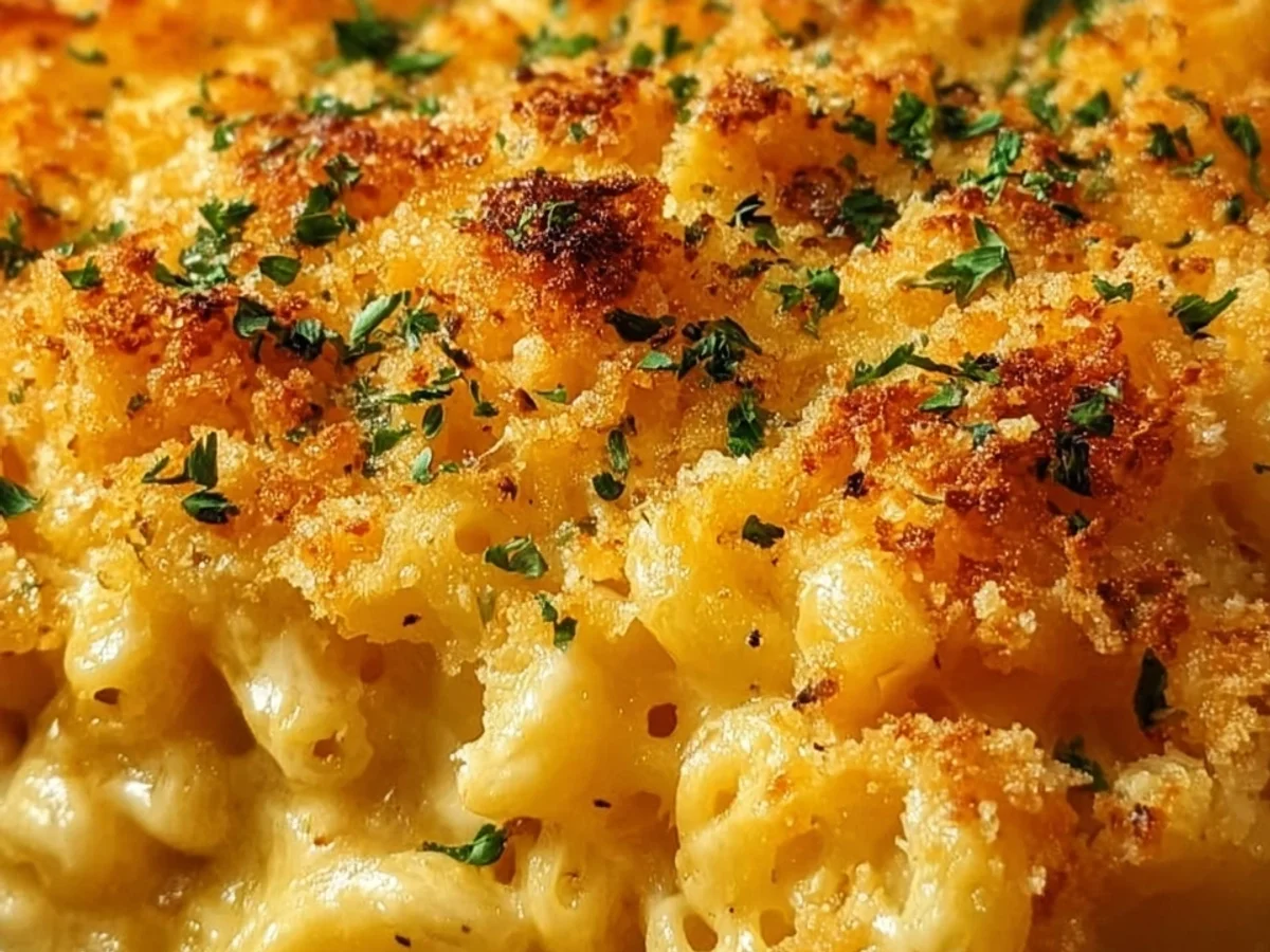 Cheesy Creamy Baked Mac and Cheese Recipe - Image 1