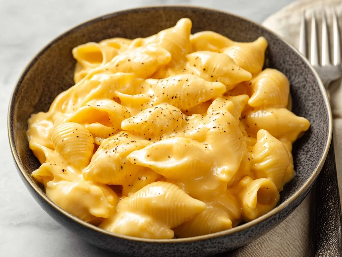 Cheesy Velveeta Shells: Classic Comfort Mac & Cheese - Image 1
