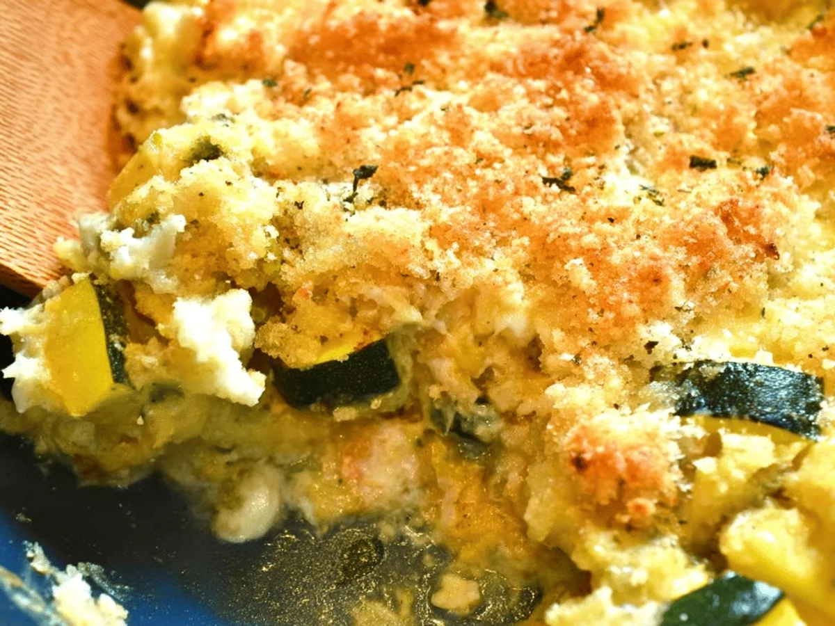 Cheesy Zucchini Squash Casserole Recipe - Image 2