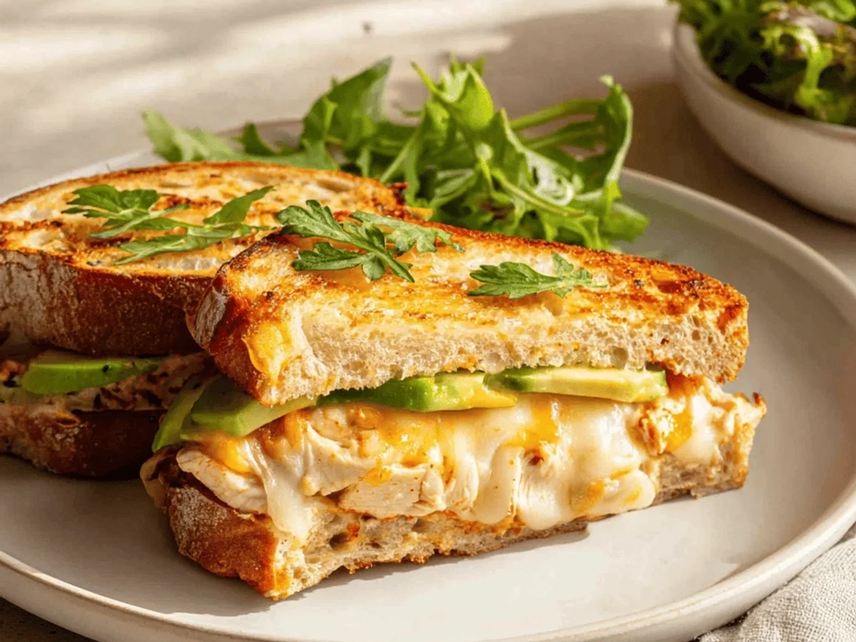 Chipotle Chicken Avocado Melt Recipe - Image 1