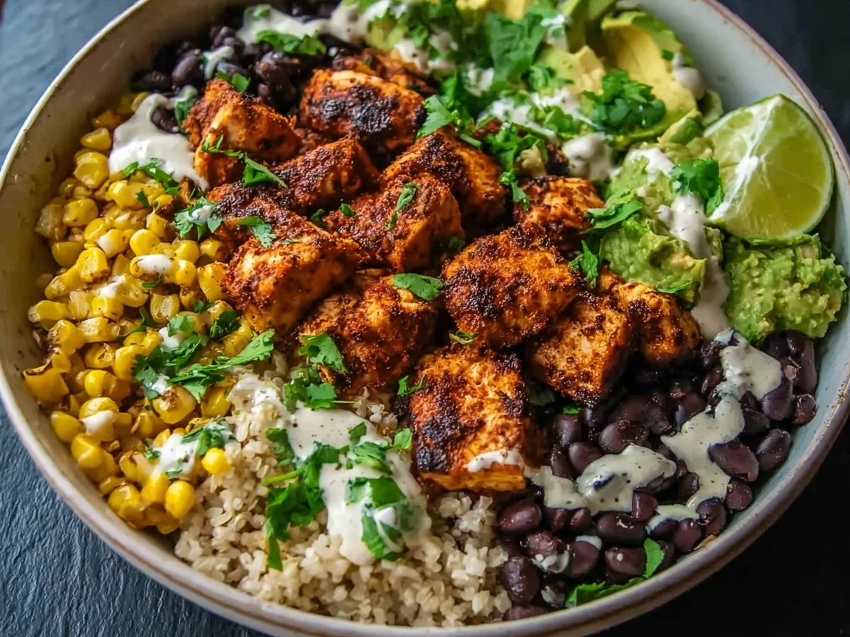 Chipotle Chicken Bowl: High Protein Meal Prep Recipe - Image 2