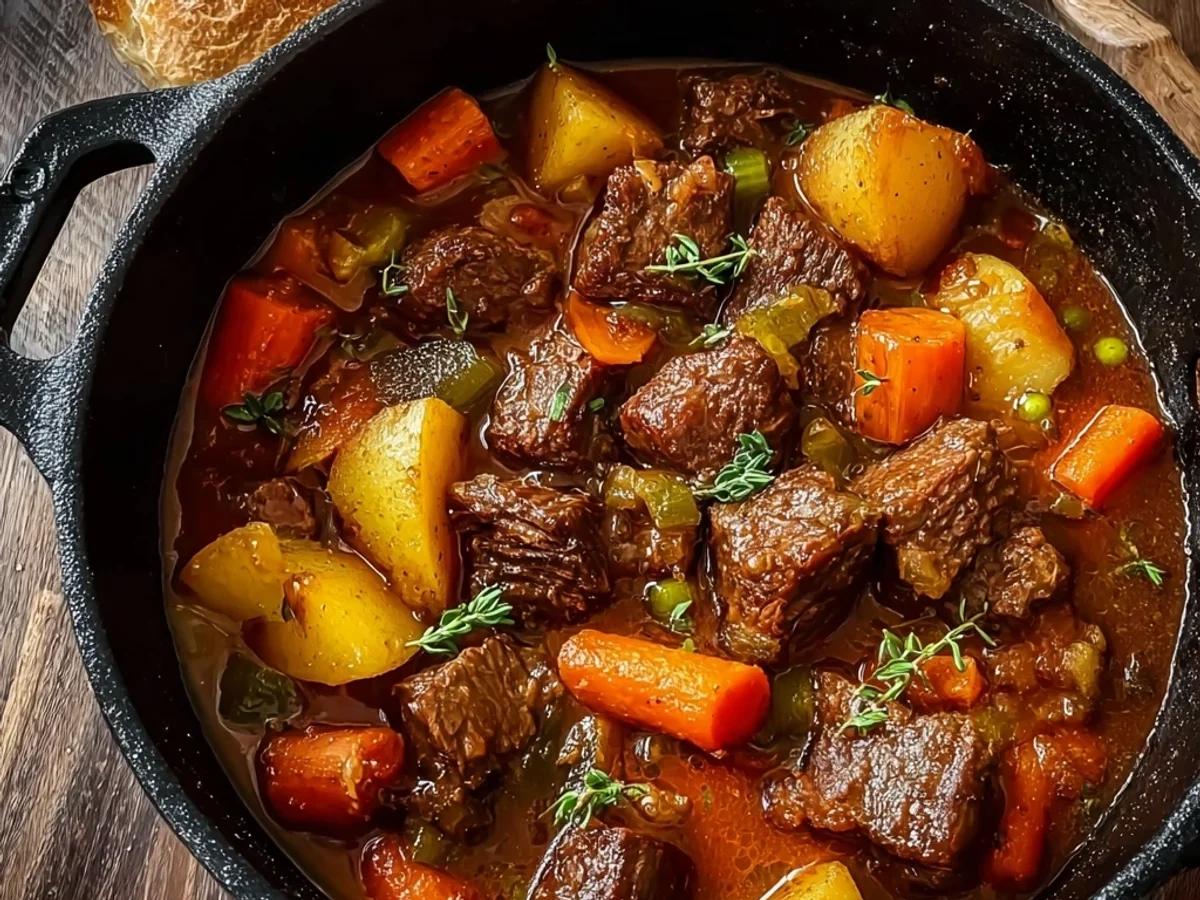 Classic Beef Stew: Tender One-Pot Homestyle Comfort - Image 1