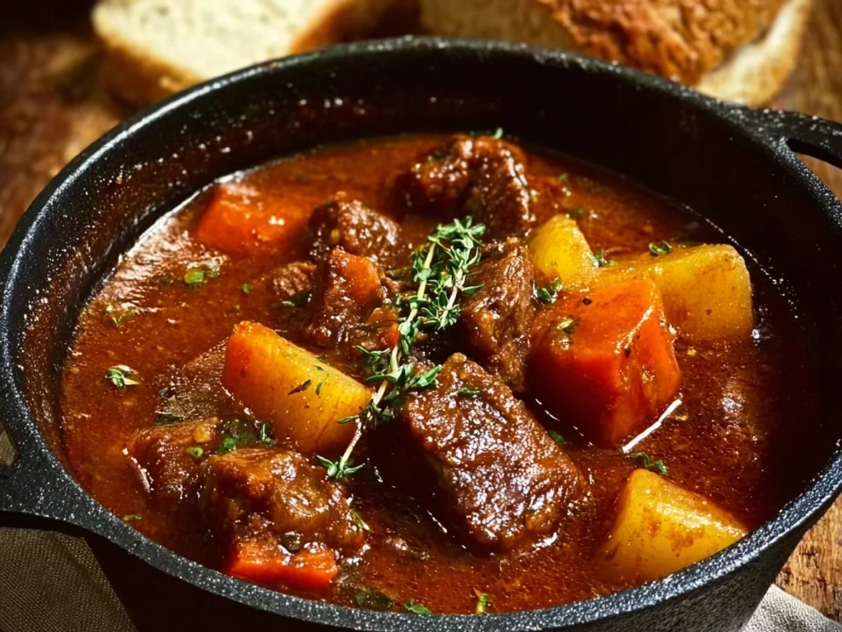 Classic Beef Stew with Tender Vegetables - Image 1
