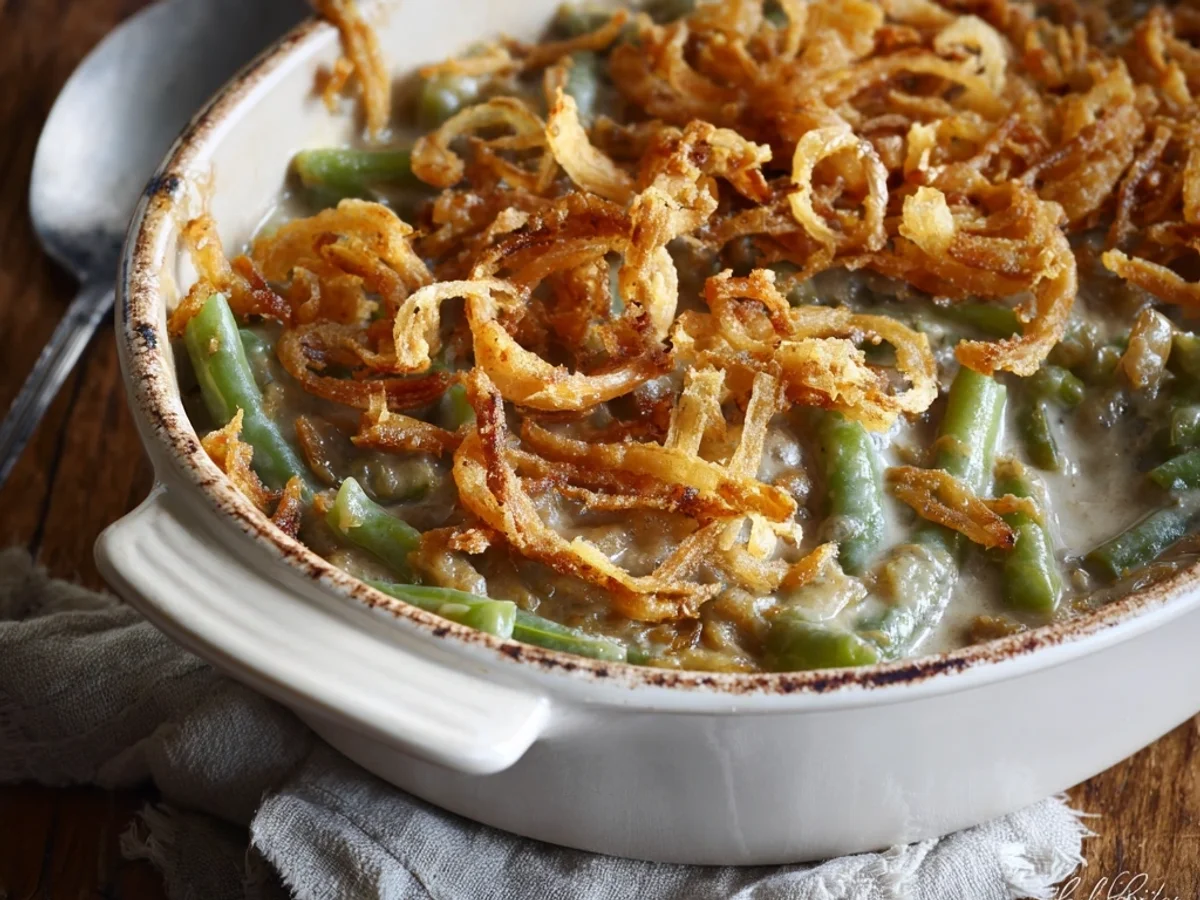 Classic Campbell's Green Bean Casserole: Homestyle Comfort - Image 1