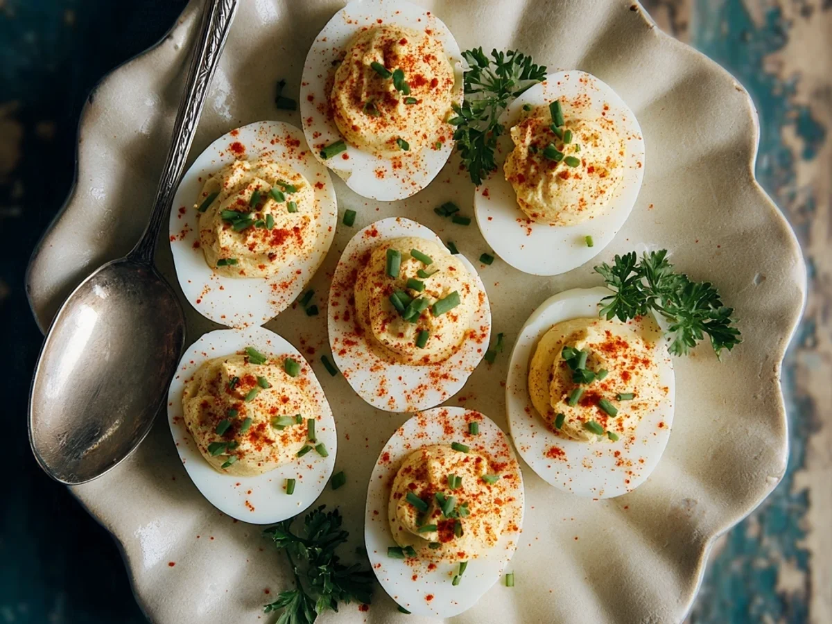 Classic Creamy Deviled Eggs: A Family Favorite Recipe - Image 1
