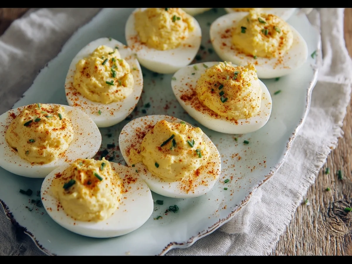 Classic Deviled Eggs: A Homestyle Favorite - Image 2