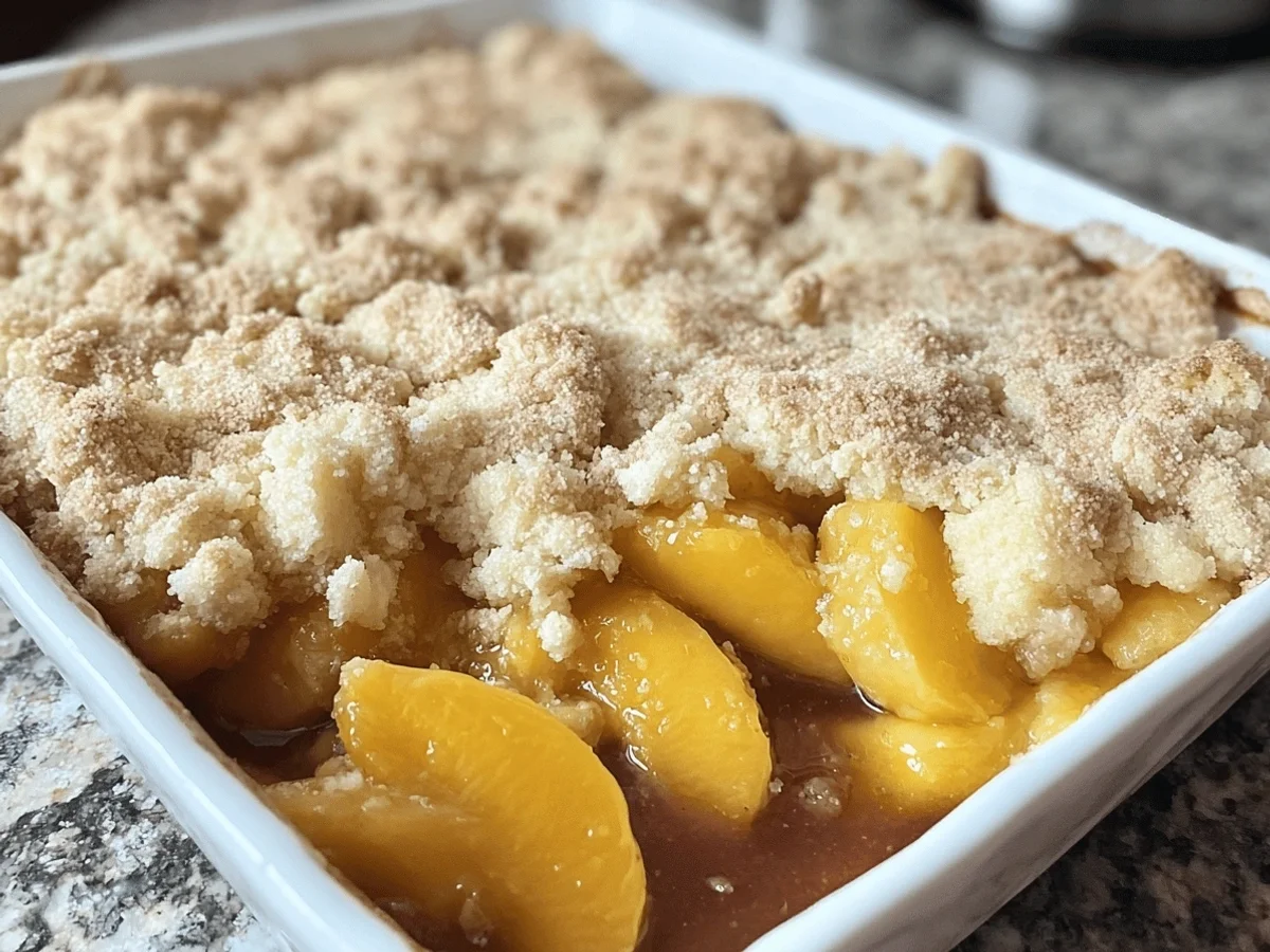 Classic Fresh Southern Peach Cobbler Recipe - Image 2