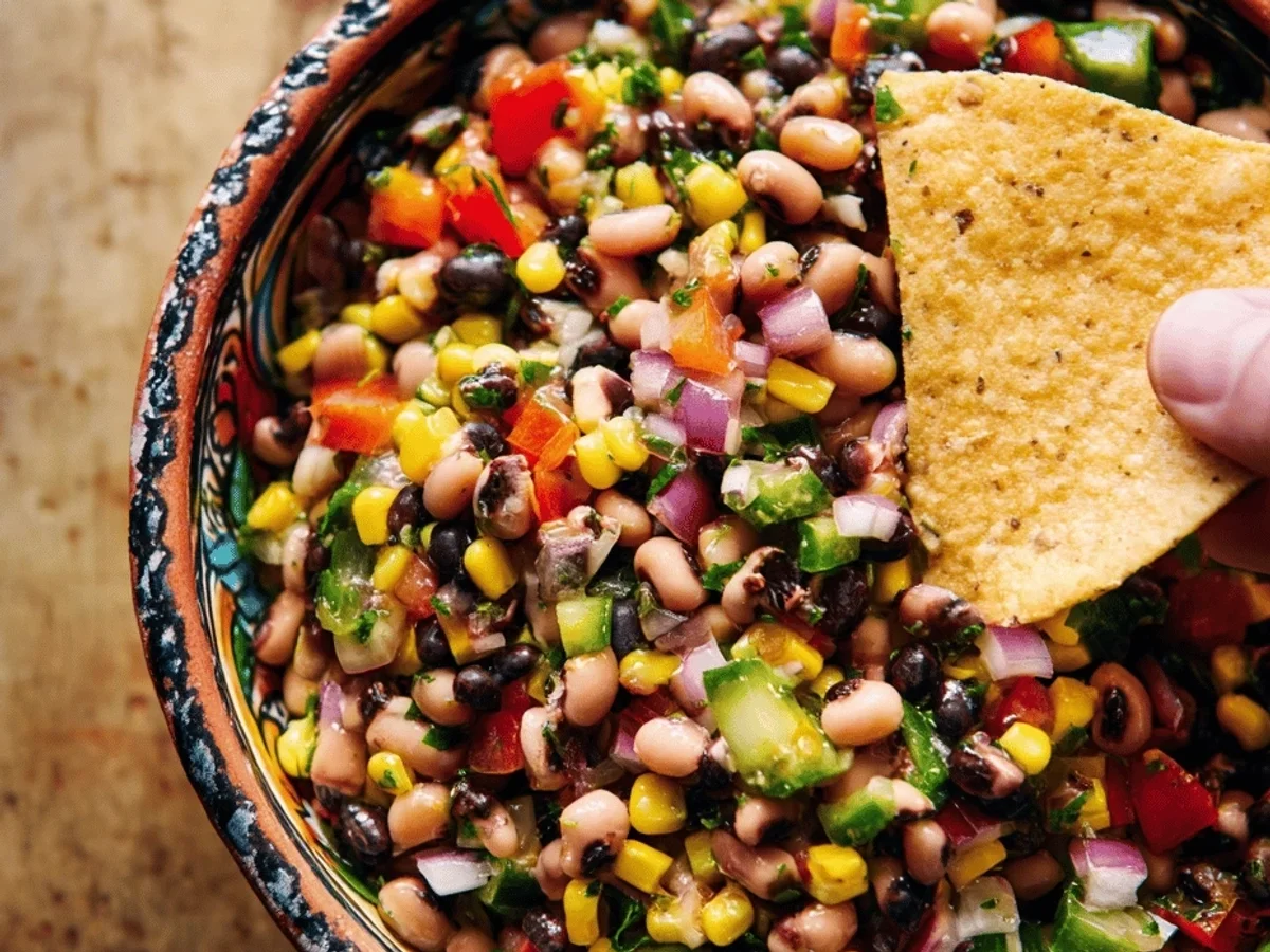 Cowboy Caviar: Easy, Fresh & Flavorful Dip! - Image 2