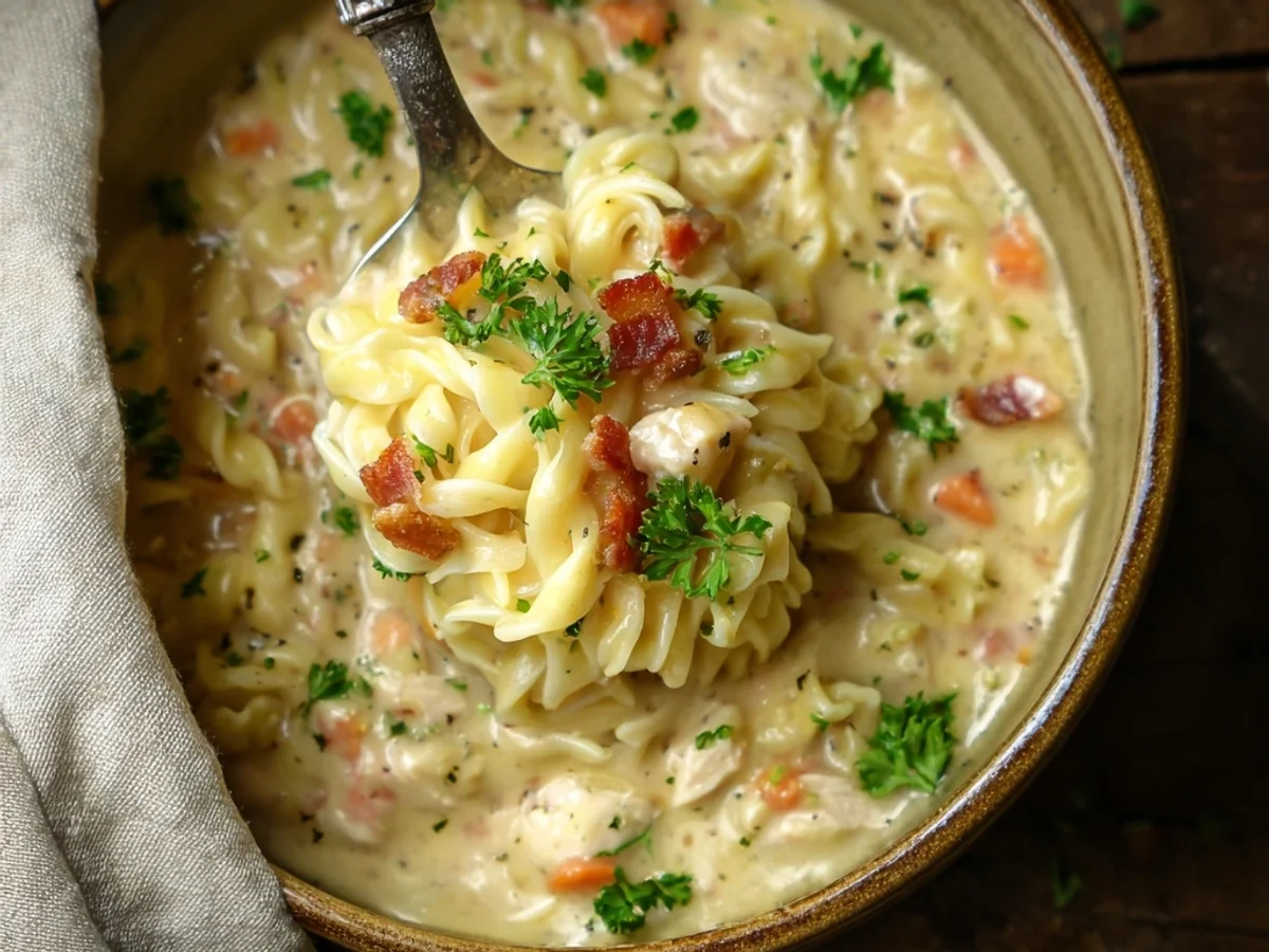 Crack Chicken Noodle Soup: Easy Comfort, Big Flavor - Image 2