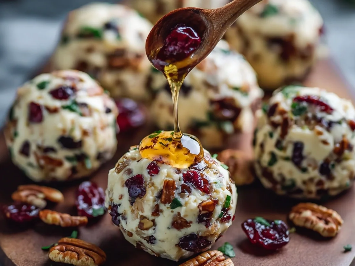 Cranberry Pecan Cheese Truffles: Festive Appetizer - Image 2
