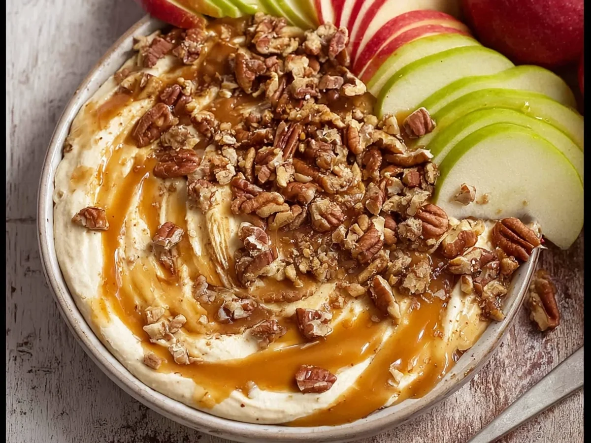 Cream Cheese Caramel Apple Dip Recipe: Sweet Fall Treat - Image 1