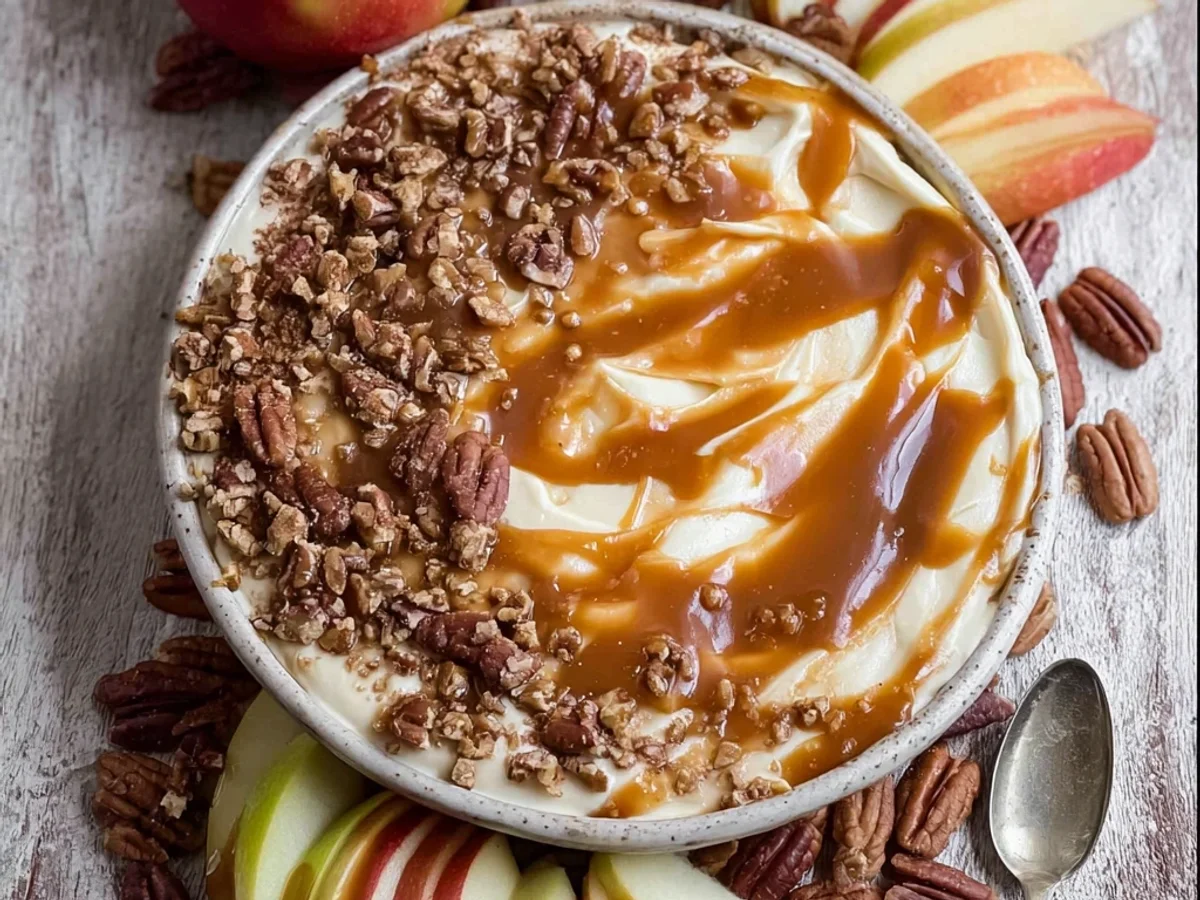 Cream Cheese Caramel Apple Dip Recipe: Sweet Fall Treat - Image 2