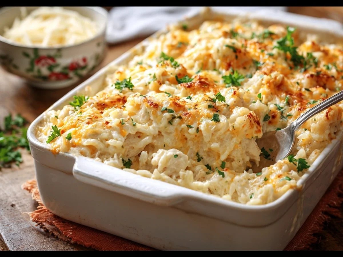 Creamy Angel Chicken Rice Casserole: Family Favorite - Image 2