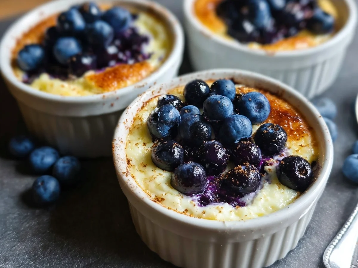 Creamy Baked Blueberry Cottage Cheese Bowls - Image 2