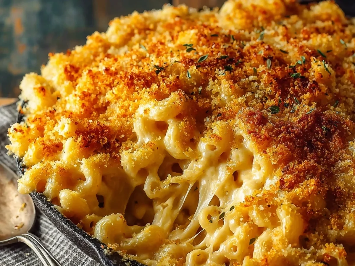 Creamy Baked Mac and Cheese: A Homestyle Comfort Dish - Image 2