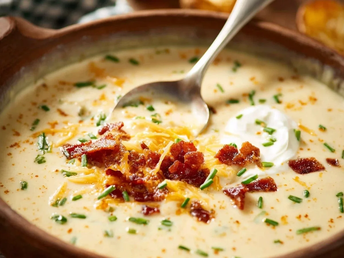 Creamy Baked Potato Soup: A Comforting Bowl - Image 1