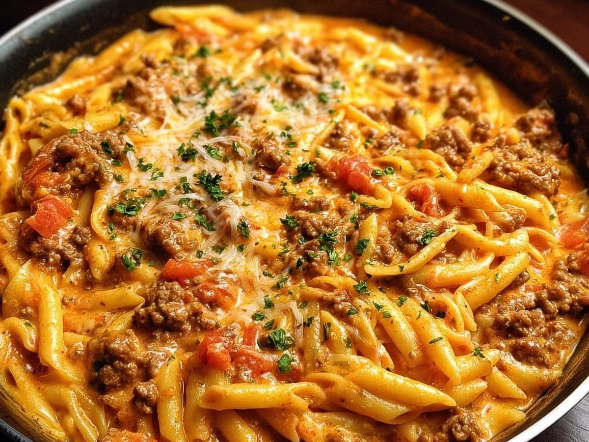 Creamy Beef Pasta: Hearty Weeknight Dinner - Image 2