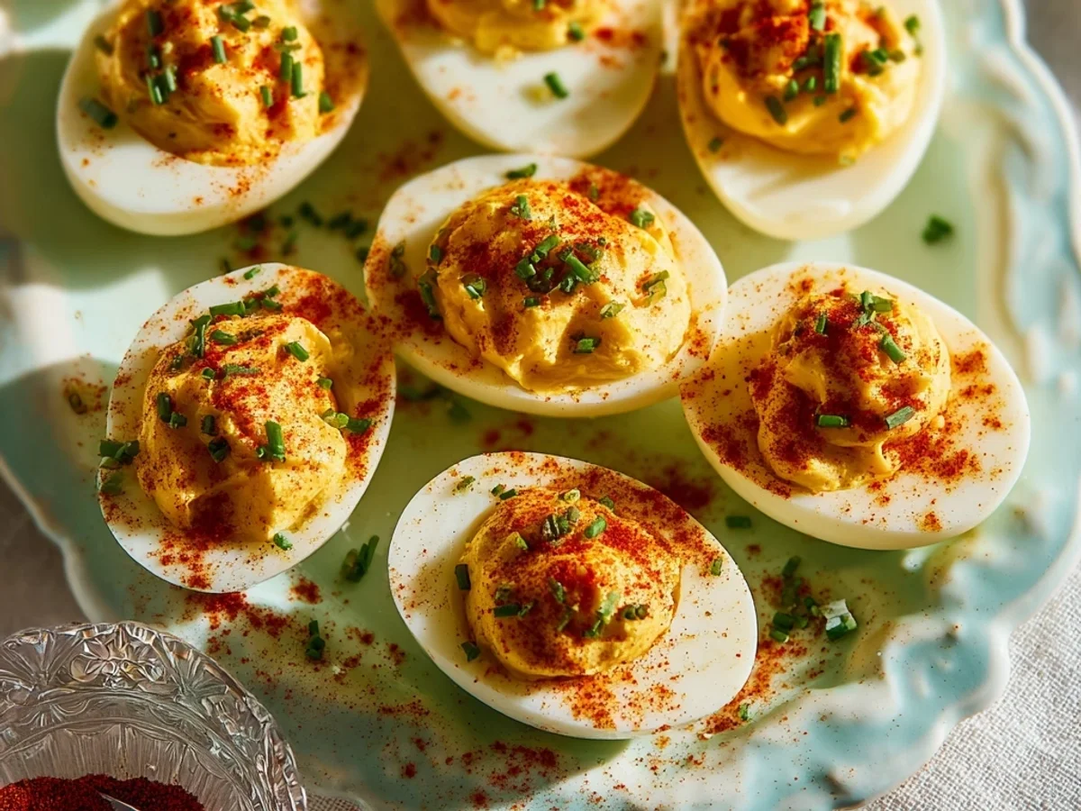 Creamy Classic Deviled Eggs: A Family Favorite Appetizer - Image 2